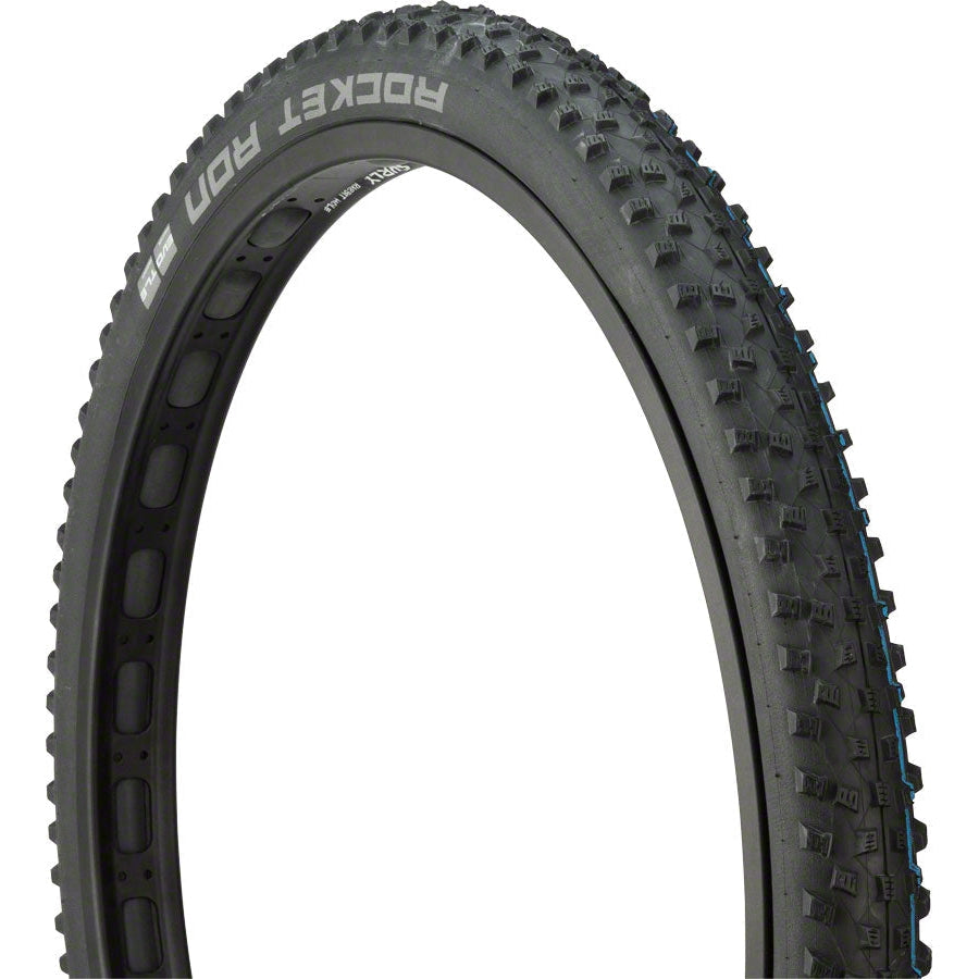 Schwalbe Rocket Ron Tire - 26 x 2.25, Tubeless, Folding, Black, Addix