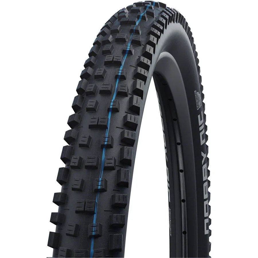 Schwalbe Nobby Nic Tire - 27.5 x 2.4", Tubeless, Folding, Black, Evolution Line, Addix SpeedGrip, Super Ground