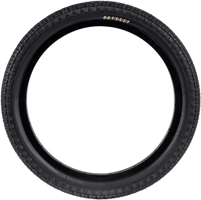 Odyssey Odyssey Aitken Knobby BMX Bike Tire - 20 x 2.35, Clincher, Wire, Black - Tires - Bicycle Warehouse