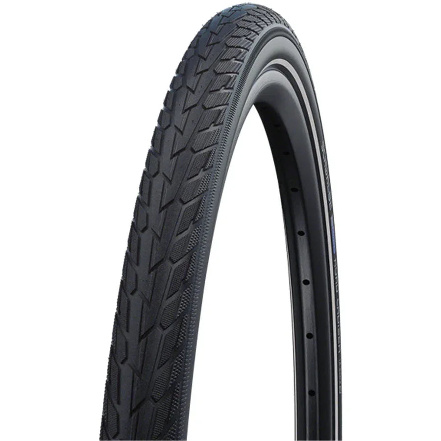 Schwalbe Road Cruiser Tire - 700 x 45, Clincher, Wire, Black, K-Guard, Green