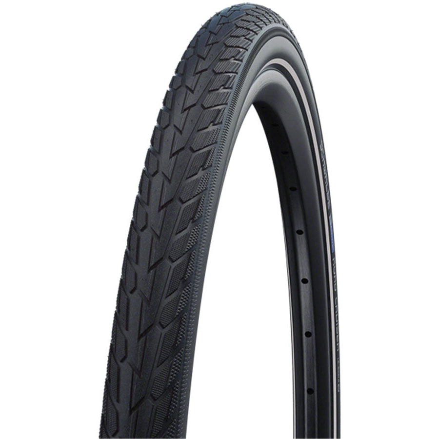 Schwalbe Road Cruiser Tire - 700 x 45, Clincher, Wire, Black, K-Guard, Green