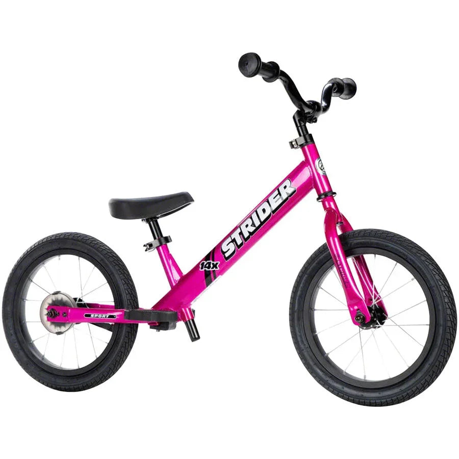 Strider 14x Sport Kids Balance Bike - Pink - Bikes - Bicycle Warehouse