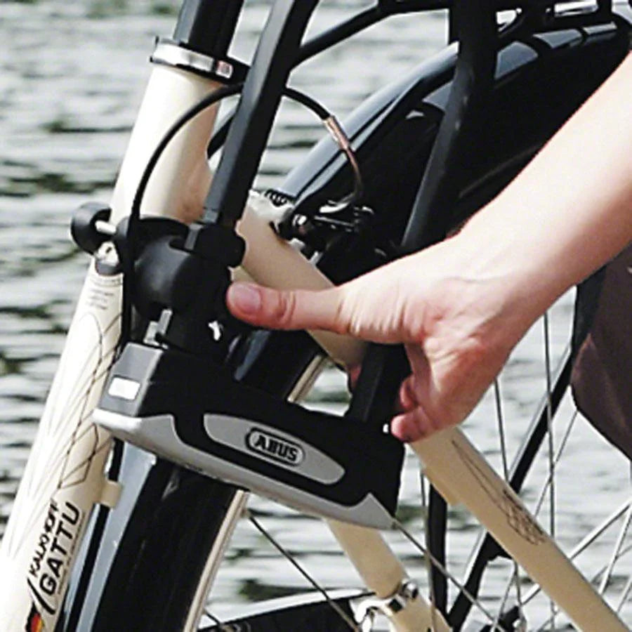 Abus ABUS EaZyKF Round Lock Bracket Diameter Of 28-36mm, Black