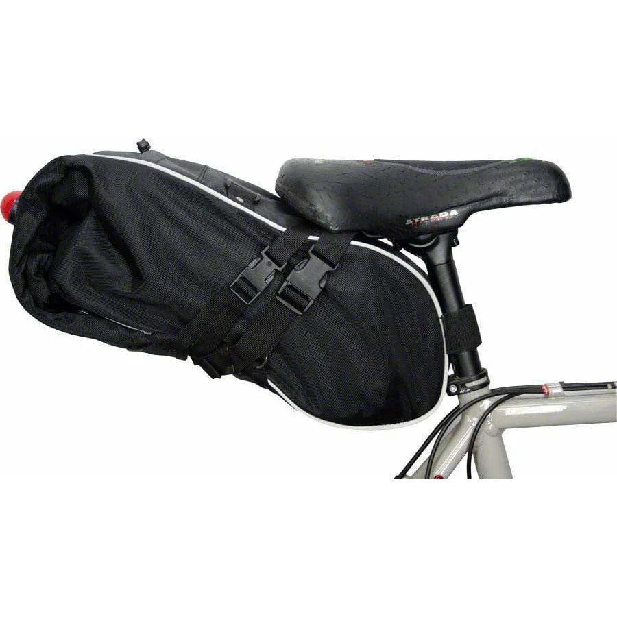 Banjo Brothers Waterproof Saddle Trunk: Black, XL