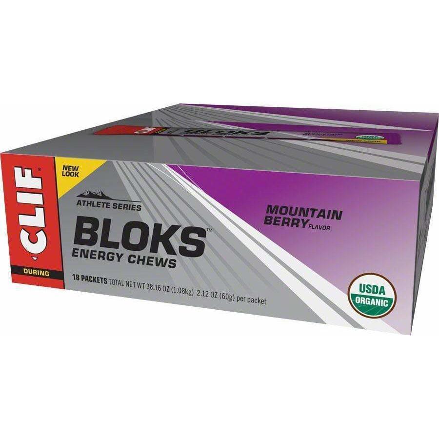 Clif Bar Clif Shot Bloks: Mountain Berry Box of 18