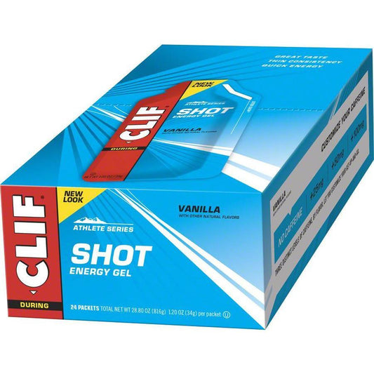 Clif Bar Clif Shot Gel: Vanilla 24-Pack