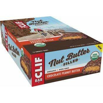 Clif Bar NUTRITION Clif Bar Nut Butter Filled: Chocolate Peanut Butter Box of 12 SKU: EB6043 C/O