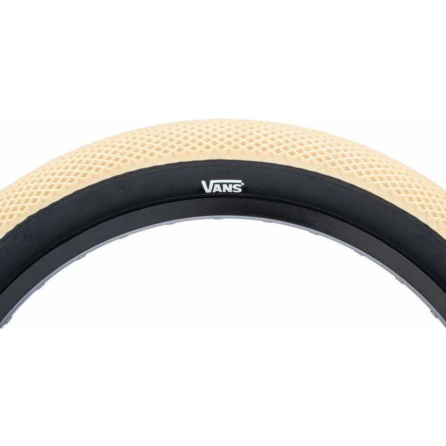 Cult Cult X Vans Tire - 20 x 2.4", Clincher, Wire, Cream/Black