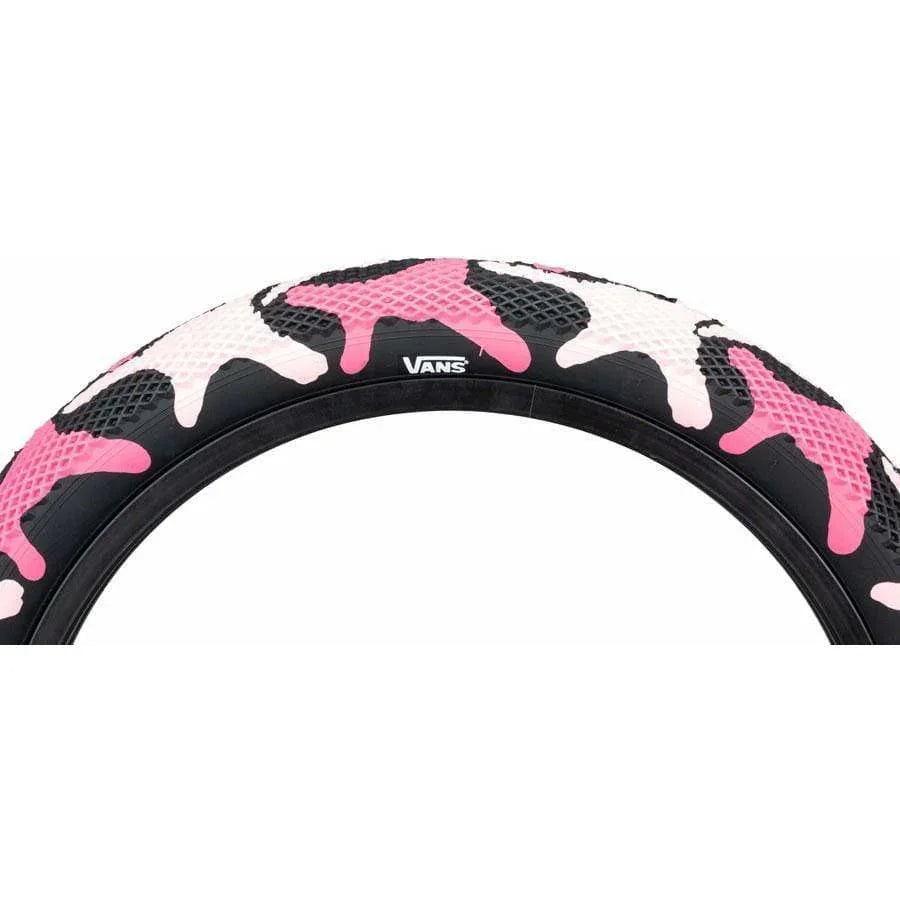 Cult Cult X Vans Tire - 20 x 2.4", Clincher, Wire, Pink Camo/Black
