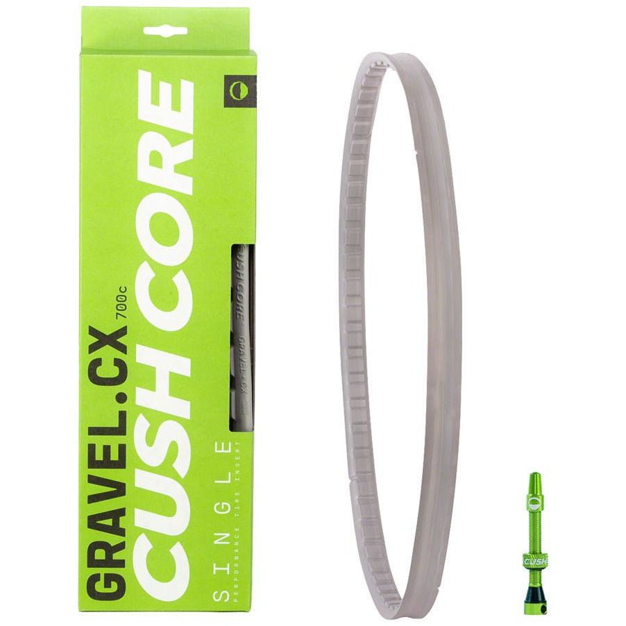 CushCore CushCore Gravel/CX Tire Insert for 700c x 33-46mm Tires, Single - Includes 1 Tubeless Valve