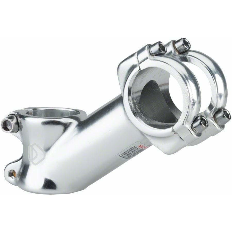 Dimension 31.8 Threadless Alloy Upright Bike Stem (Silver)
