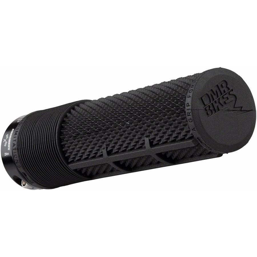 DMR Deathgrip Bike Handlebar Grips - Black, Lock-On, Super Soft
