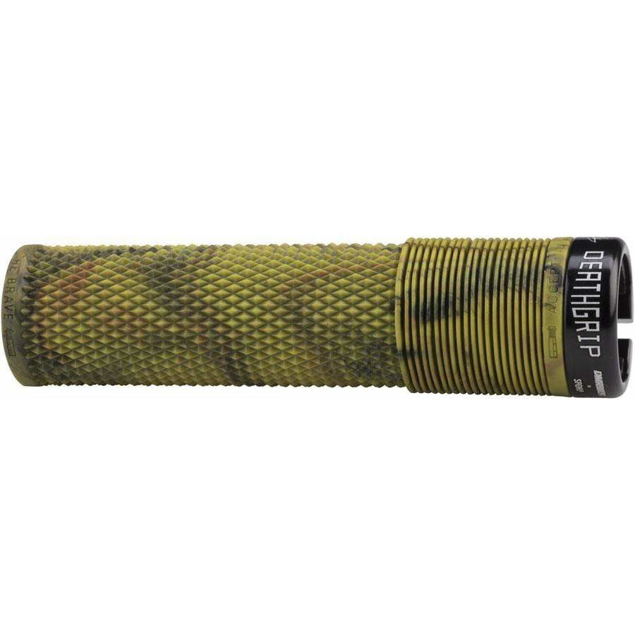 DMR Deathgrip Bike Handlebar Grips - Camo, Lock-On