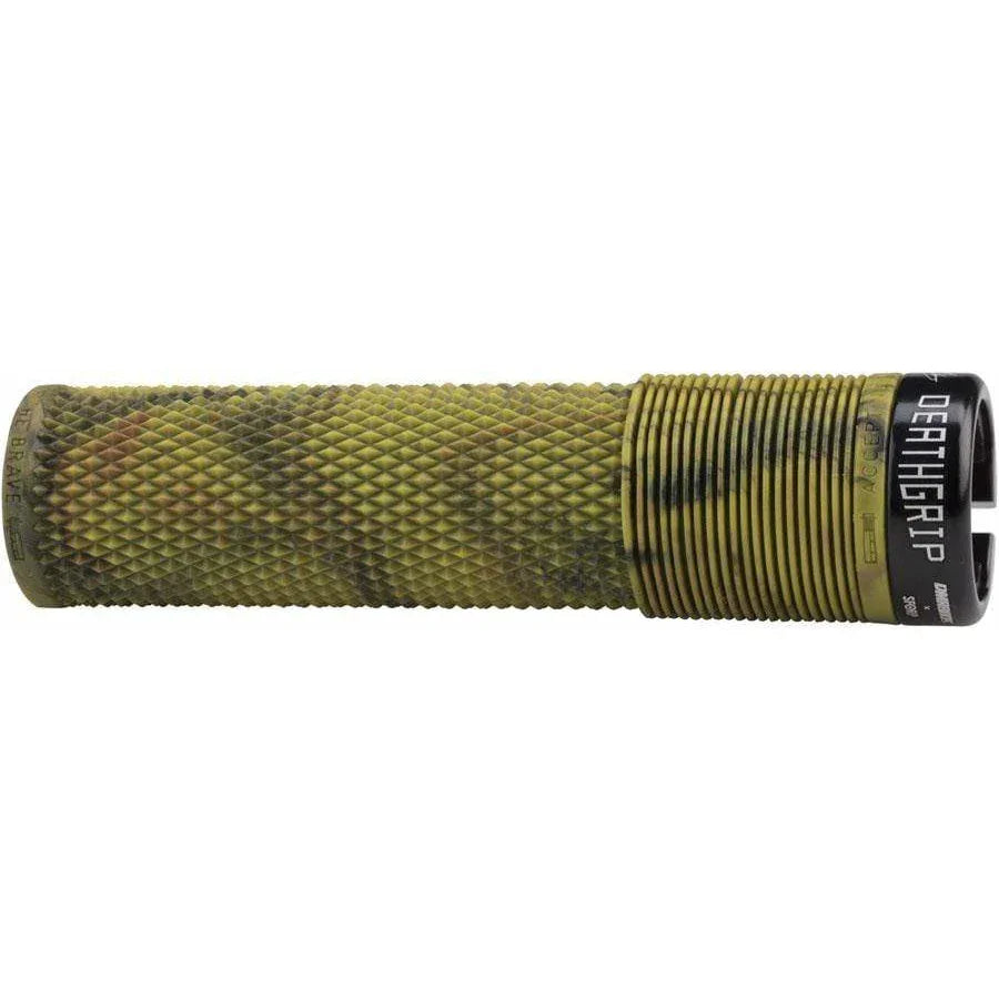 DMR Deathgrip Bike Handlebar Grips - Camo, Lock-On