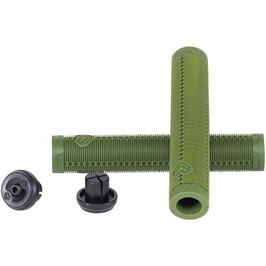 Eclat Shogun Bike Handlebar Grips - Army Green