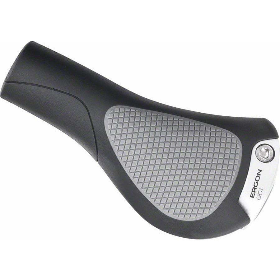 Ergon GC1 Bike Handlebar Grips - Black/Gray, Lock-On