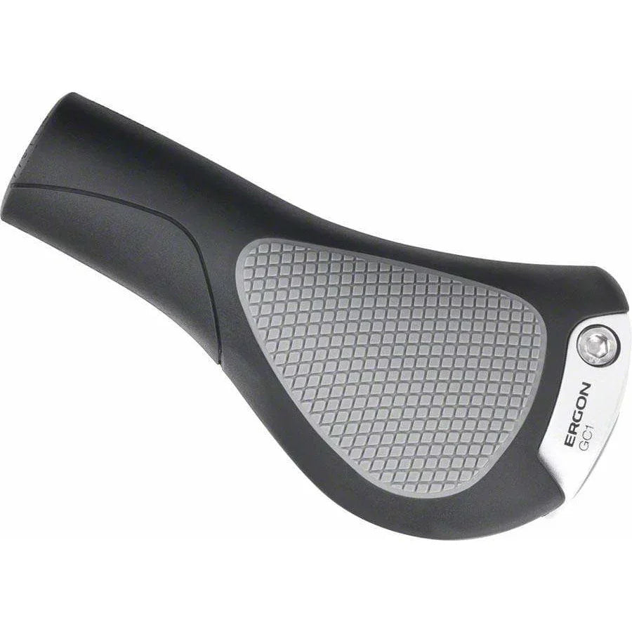 Ergon GC1 Bike Handlebar Grips - Black/Gray, Lock-On