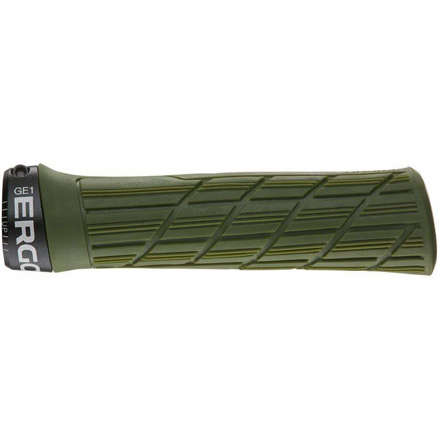 Ergon GE1 Evo Bike Handlebar Grips - Deep Moss, Lock-On