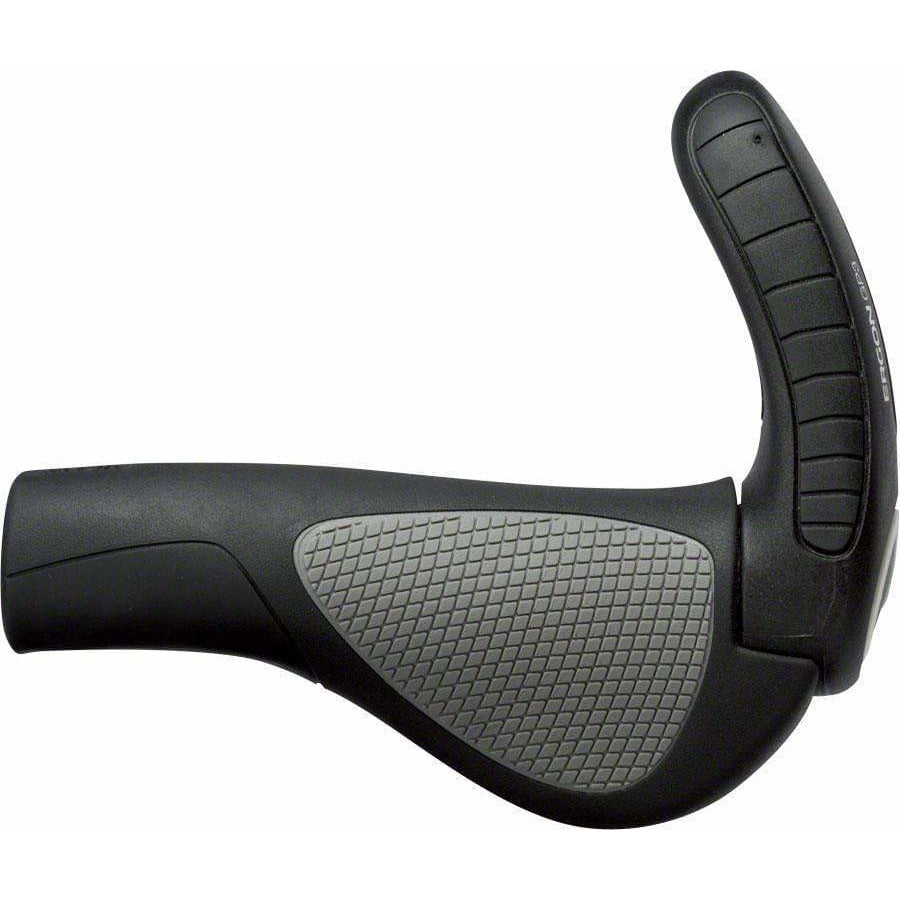 Ergon GP3 Bike Handlebar Grips - Black/Gray, Lock-On, Large
