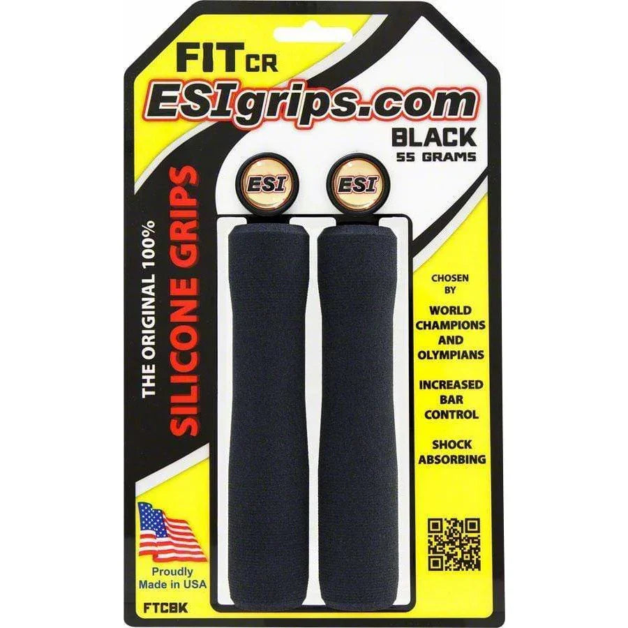 ESI FIT CR Bike Handlebar Grips - Black
