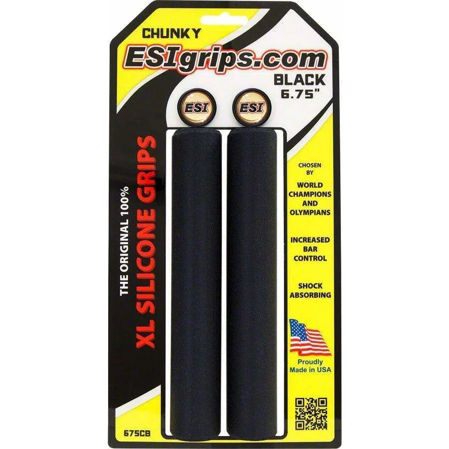 ESI XL Chunky Bike Handlebar Grips - Black