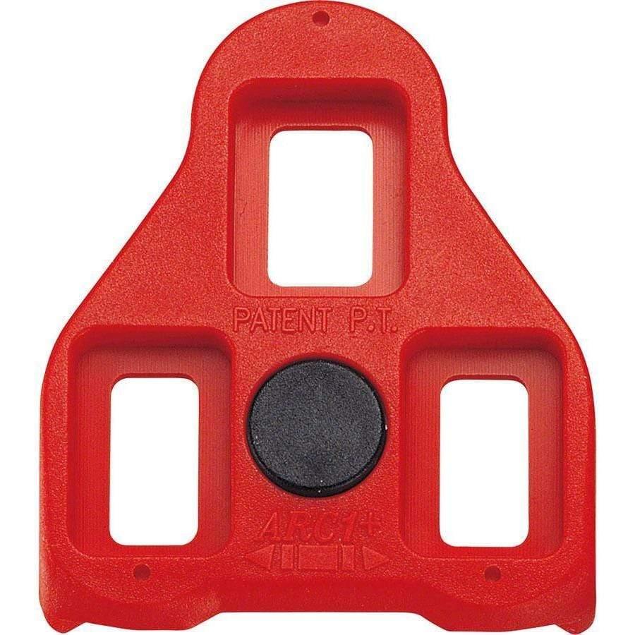 Exustar ARC 1 Look Delta Cleats, 9 Degree Red