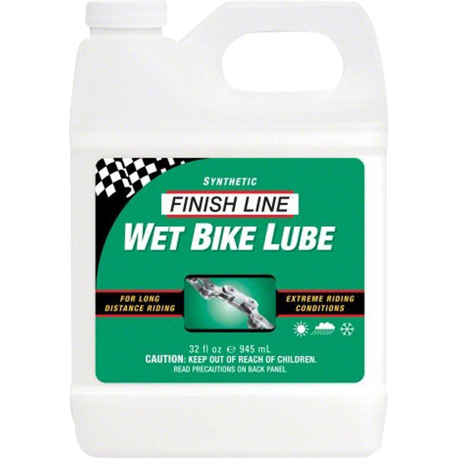 Finish Line WET Bike Chain Lube - 32 fl oz, Bulk