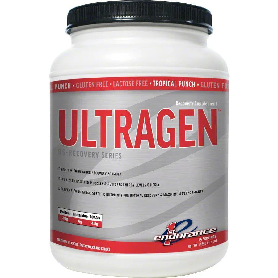 First Endurance Ultragen Recovery: Tropical Punch 15 Serving Canister