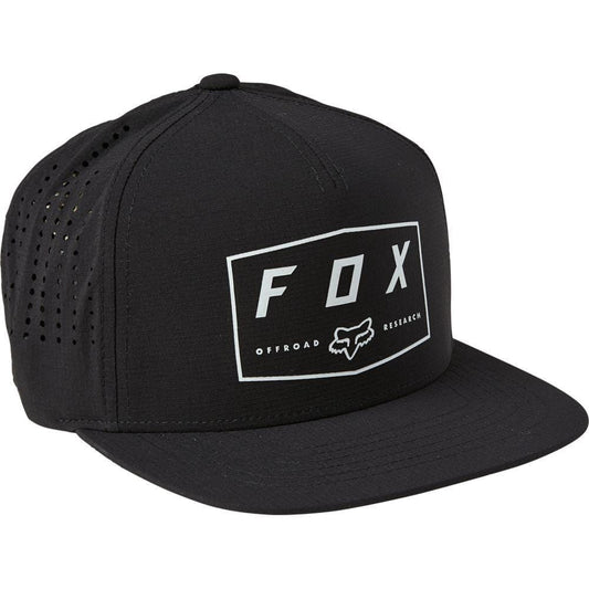 Fox Badge Snapback Hat