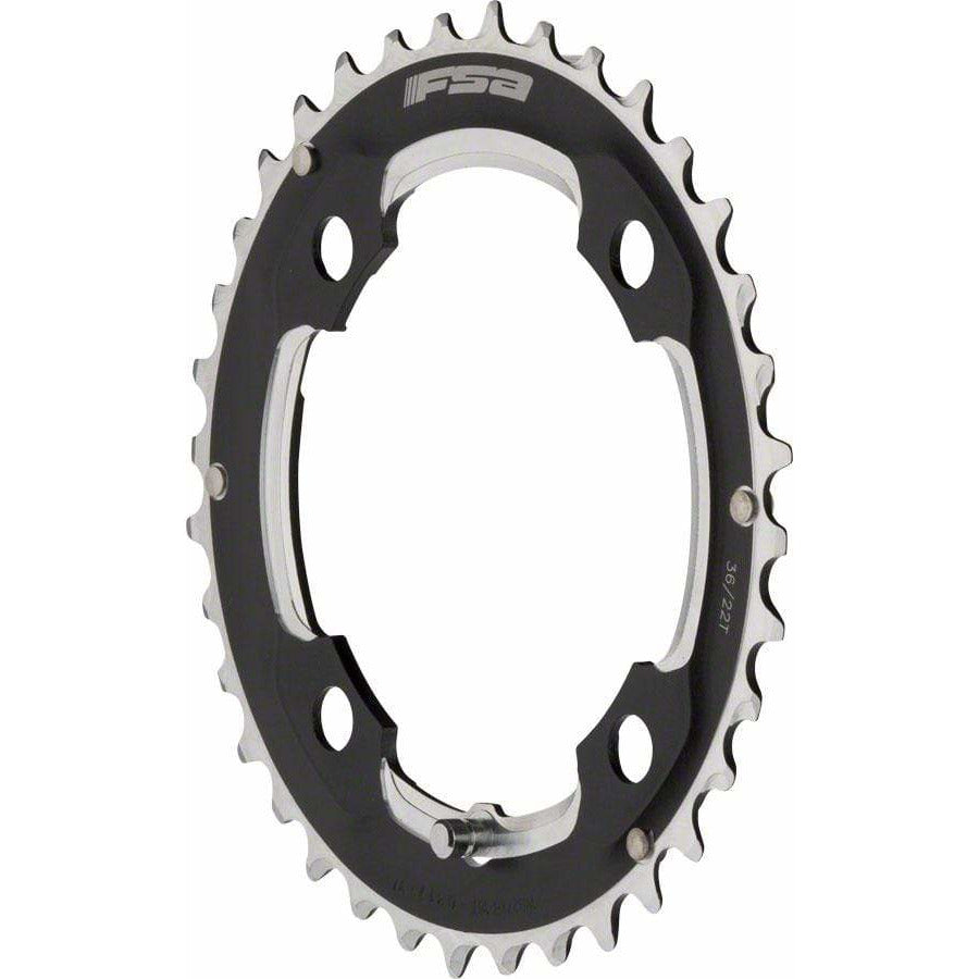 FSA MTB Pro Double Chainring - 36t, 104 BCD, 4-Bolt, Aluminum, M11