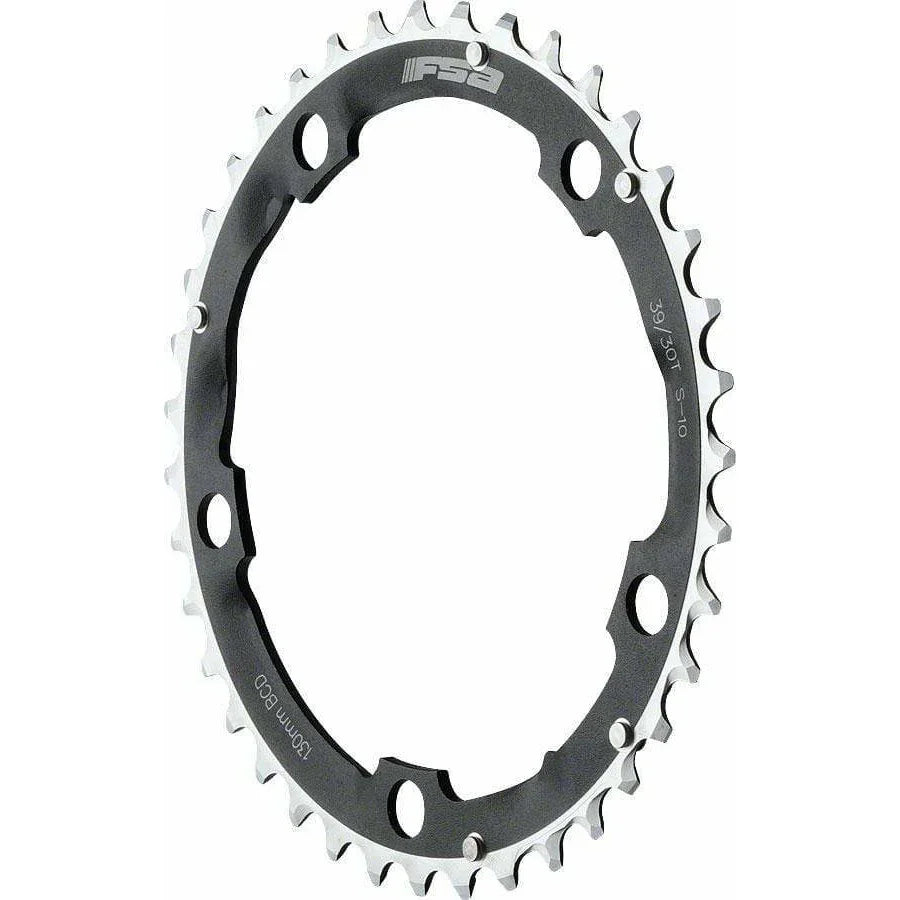 FSA Pro Road Triple Chainring - 39t, 130 BCD, Aluminum, N-10