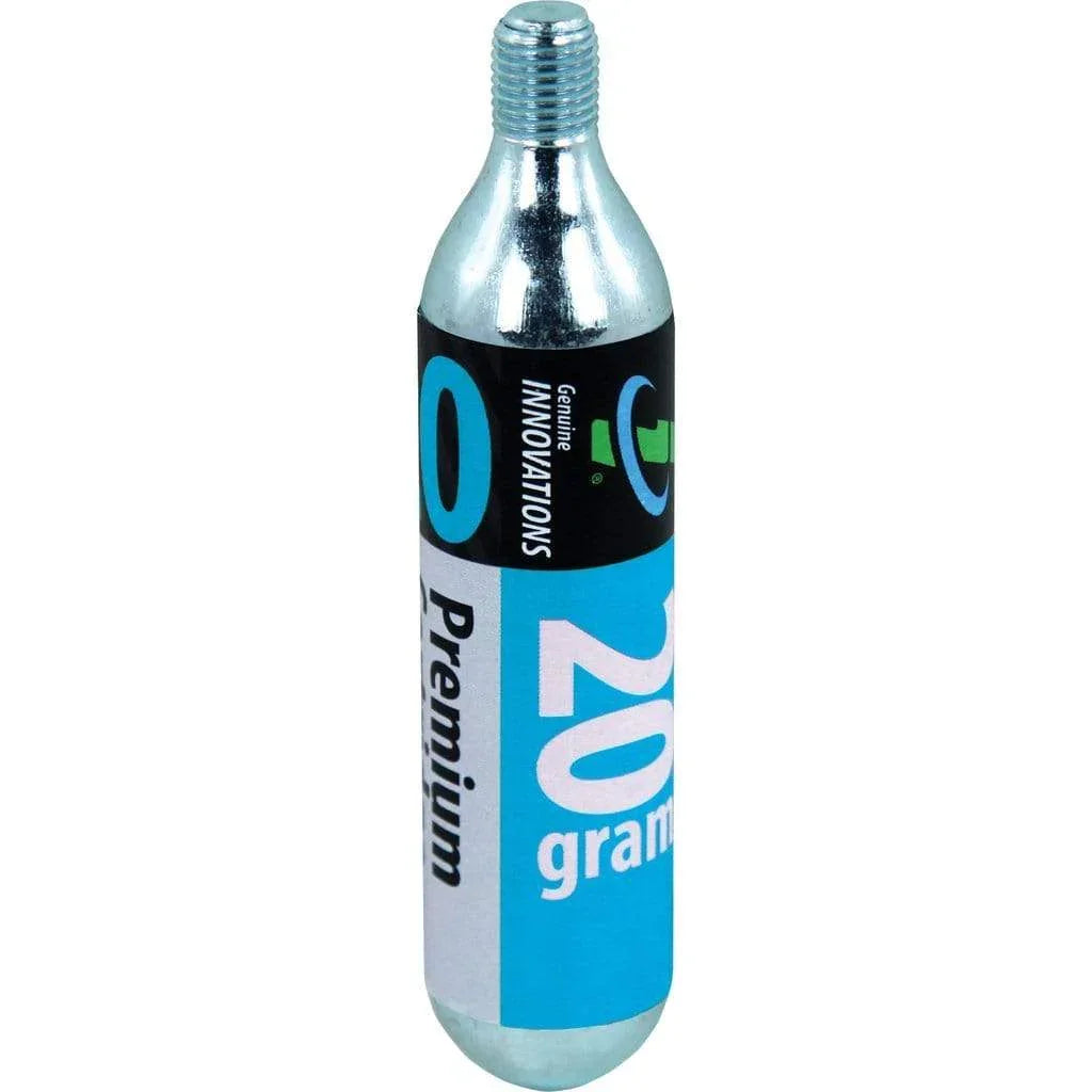 Genuine Innovations Bike Co2 Cartridges - 20g - Threaded (Box of 20)