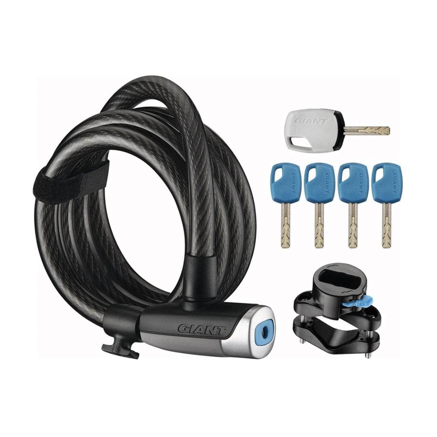 Giant Surelock Flex Bike Key Coil Cable Lock