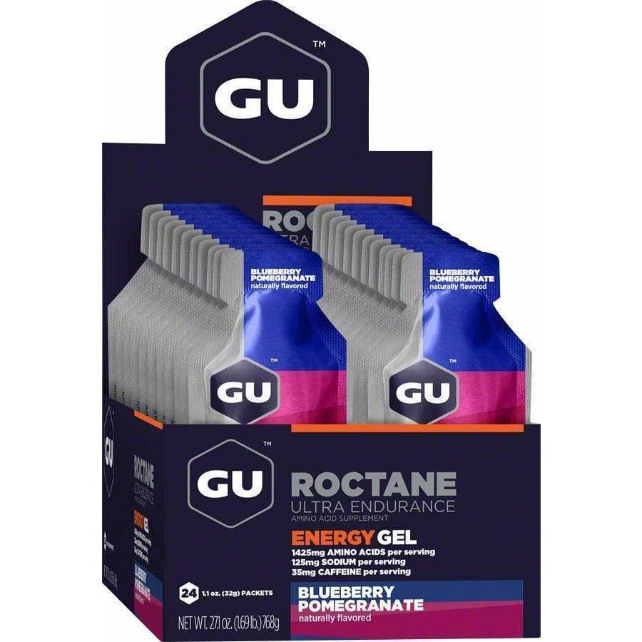 GU Roctane Energy Gel: Blueberry-Pomegranate, Box of 24