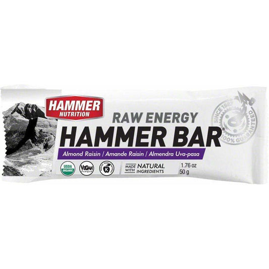 Hammer Nutrition Hammer Bar: Almond Raisin Box of 12