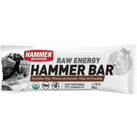 Hammer Nutrition Hammer Bar: Chocolate Chip Box of 12