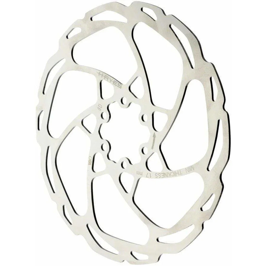 Hayes D-Series 6-Bolt Rotor with mounting bolts