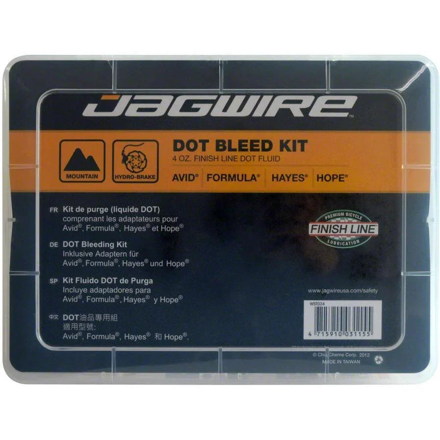 Jagwire Pro Mineral Oil Bike Bleed Kit - Shimano, Magura, Tektro & Giant