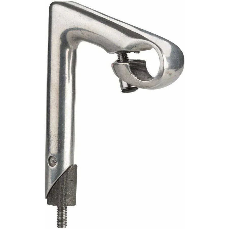 Kalloy Road Quill Stem: 25.4 x 80mm, 150mm (Silver)