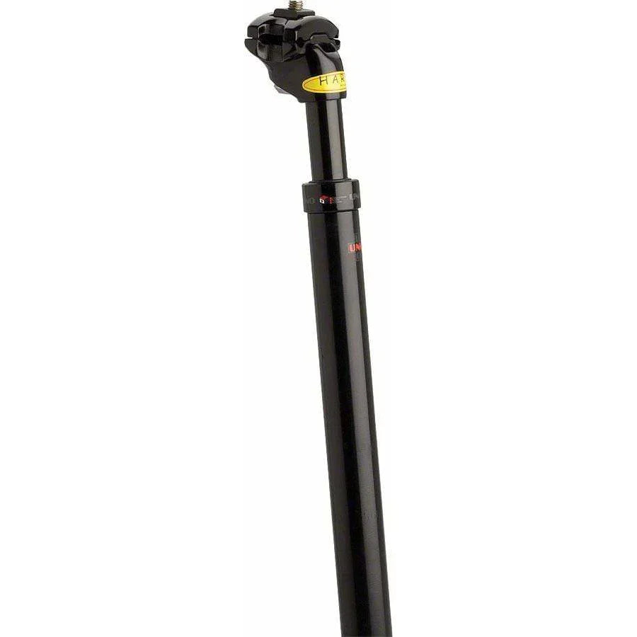 uno sattelstütze Kalloy Comfort Seatpost Black, 27.2mm x 350mm