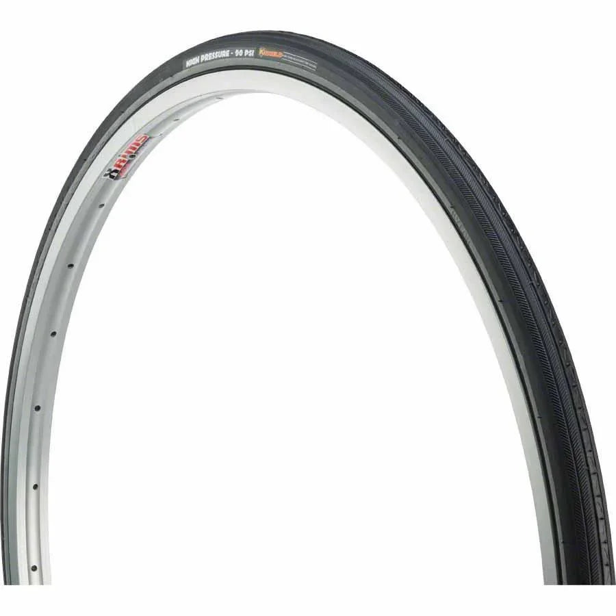 Kenda Street K35 Tire - 27 X 1 1/4, Clincher, Wire, Black/Reflective
