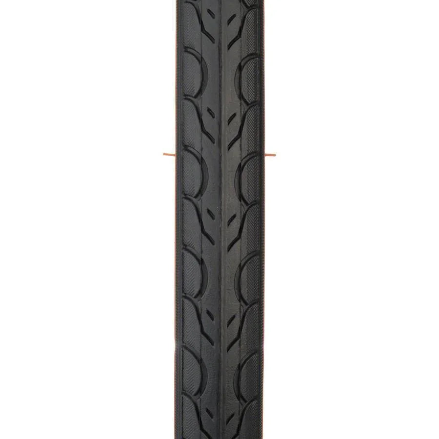 Kenda Kwest K193 Bike Tire 26" x 1.25" Steel Bead Black with Mocha Sidewall