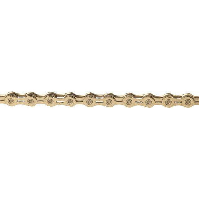 KMC X11EL Extra Light 11-Speed Bike Chain, 118 Links, Gold - Chains - Bicycle Warehouse
