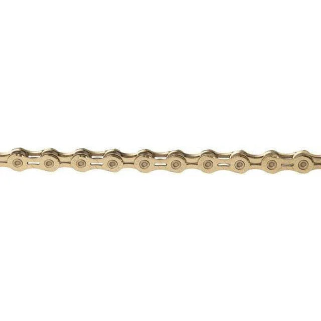 KMC X11EL Extra Light 11-Speed Bike Chain, 118 Links, Gold - Chains - Bicycle Warehouse