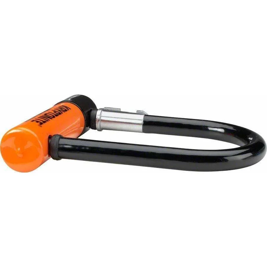 Kryptonite Evolution Series U-Lock - 3.25 x 5.5", Keyed, Black, Includes bracket