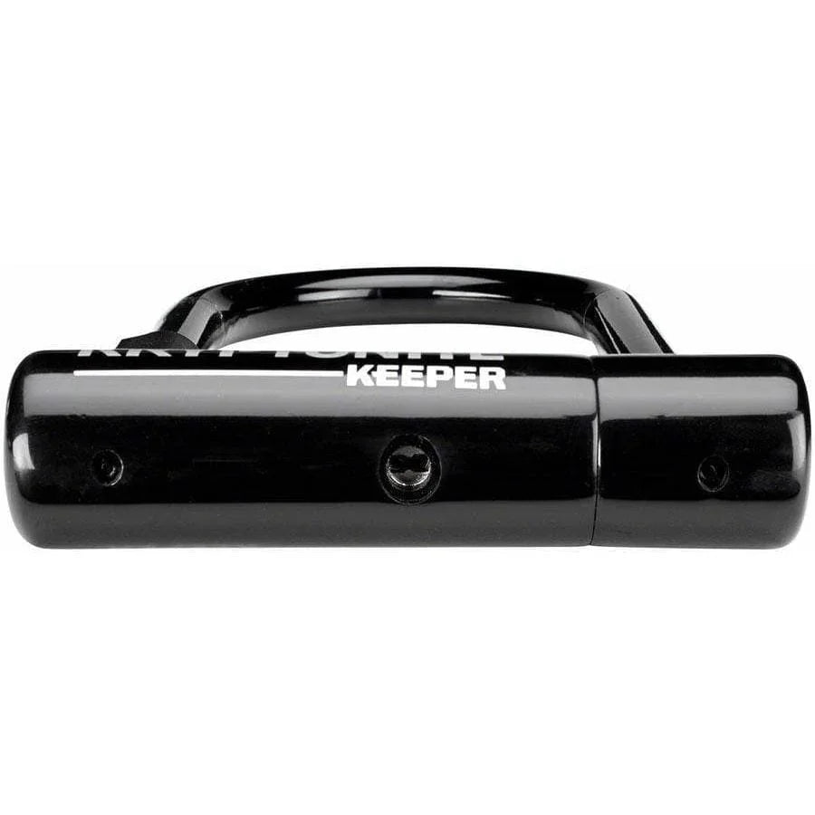 Kryptonite Keeper Bike U-Lock - 3.25 x 6", Keyed, Black, Includes bracket