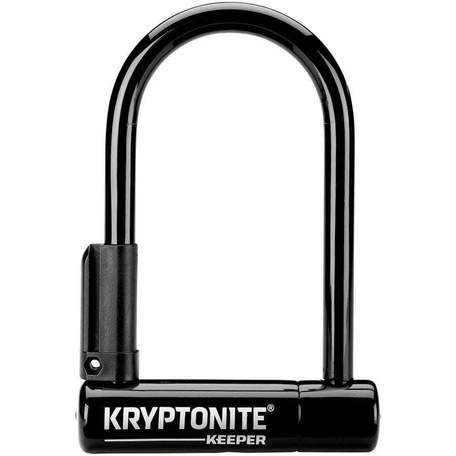 Kryptonite Keeper Bike U-Lock - 3.25 x 6, Keyed, Black, Includes – Bicycle  Warehouse