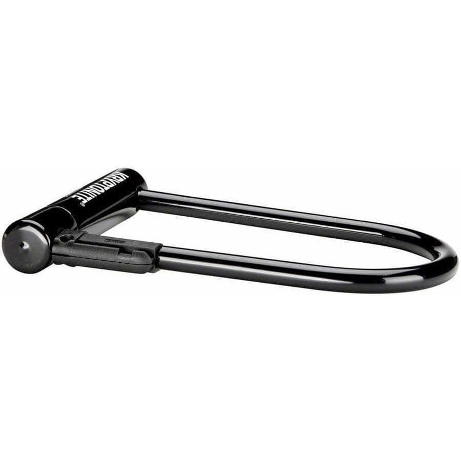 Kryptonite Keeper Bike U-Lock - 4 x 8", Keyed, Black, Includes bracket
