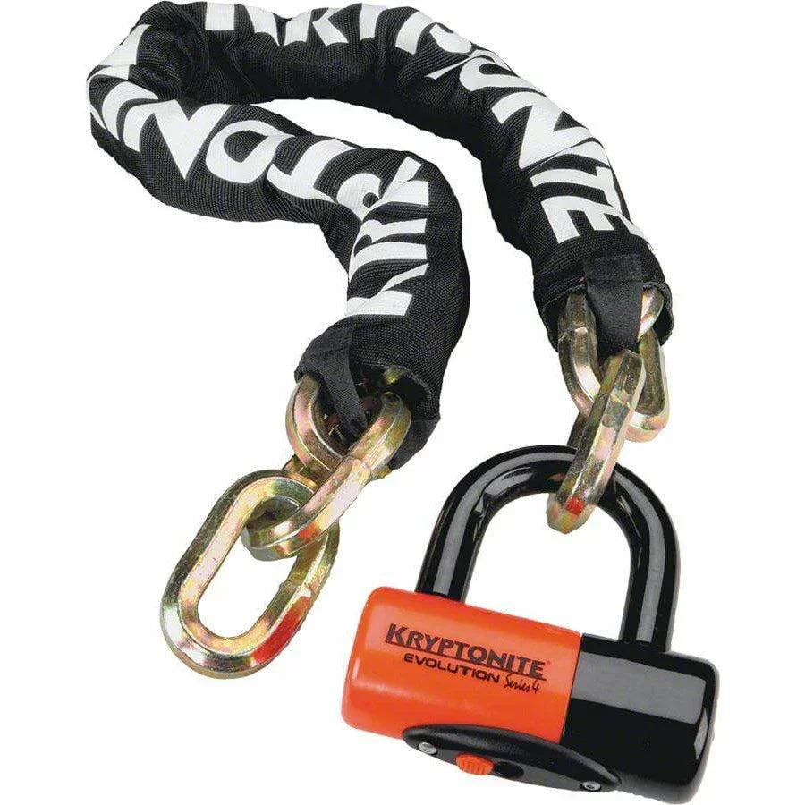 Kryptonite New York Bike Chain 1210 and Evolution Disc Lock: 3.25' (100cm)