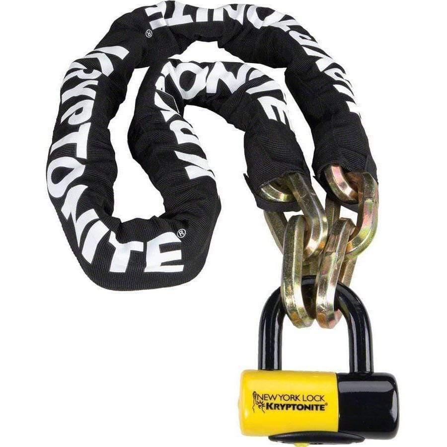 Kryptonite New York Fahgettaboudit Bike Chain 1415 and Disc Lock: 5' (150cm)